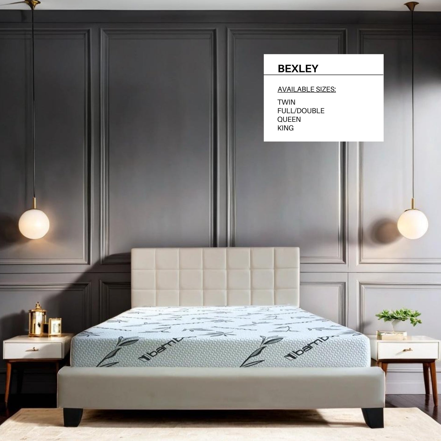 Bamboo BEXLEY 8.5" Handcrafted Mattress