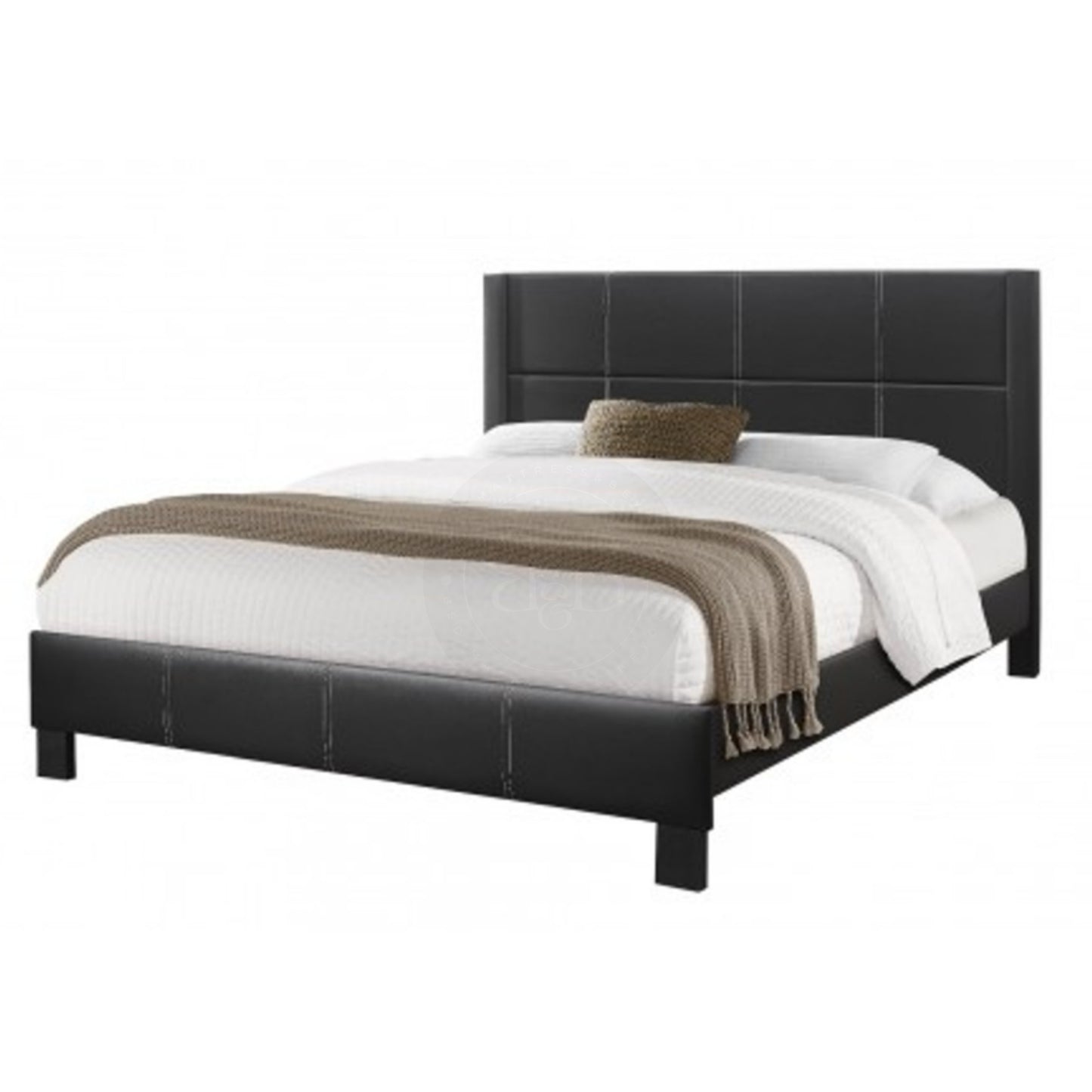 Palermo PU-Leather Bed